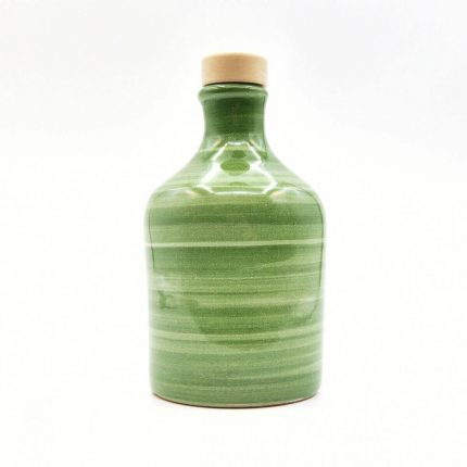 Orcio in ceramica 250ml Verde Salvia pennellato
